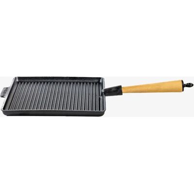 Carl Victor Støpejern Grillpanne 28x28cm - Svart - Koke- og grillpanner Carl Victor Støpejern Grillpanne 28x28cm - Svart - Koke- og grillpanner