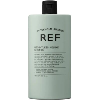 REF Weightless Volume Shampoo - Leicht, volumenspendend, für feines Haar REF Weightless Volume Shampoo - Leicht, volumenspendend, für feines Haar