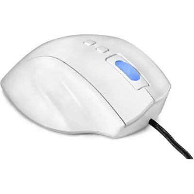 Souris de jeu optique filaire blanche QPAD OM-75 - Souris de jeu - Publicité Souris de jeu optique filaire blanche QPAD OM-75 - Souris de jeu - Publicité