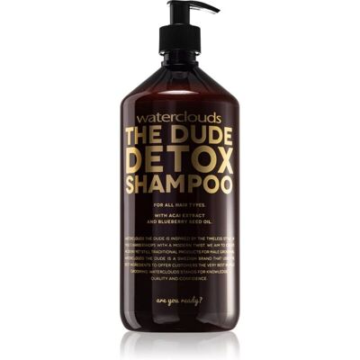 Waterclouds The Dude Detox Shampoo - Tiefenreinigung, Nährend, 1000ml Waterclouds The Dude Detox Shampoo - Tiefenreinigung, Nährend, 1000ml