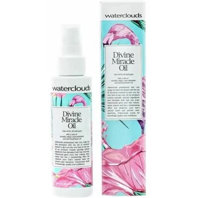Huile Miracle Divine Waterclouds - Nourrissante, Légère, 100ml - Publicité Huile Miracle Divine Waterclouds - Nourrissante, Légère, 100ml - Publicité