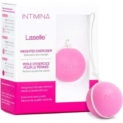 Exercicieur du plancher pelvien Laselle - Rose - 38g - Publicité Exercicieur du plancher pelvien Laselle - Rose - 38g - Publicité
