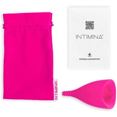Intimina Lily Cup B - Uterina, Menstrual, Roz, 32ml, Reutilizabilă Intimina Lily Cup B - Uterina, Menstrual, Roz, 32ml, Reutilizabilă