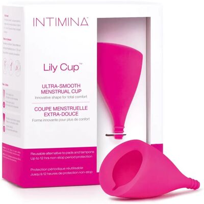 Intimina Lily Cup B - Tazza mestruale, Rosa, 32ml, Riutilizzabile Intimina Lily Cup B - Tazza mestruale, Rosa, 32ml, Riutilizzabile