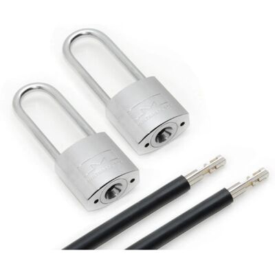 Multibrackets - 0137 - Chrome - Ruostumaton teräs - Padlock Multibrackets - 0137 - Chrome - Ruostumaton teräs - Padlock