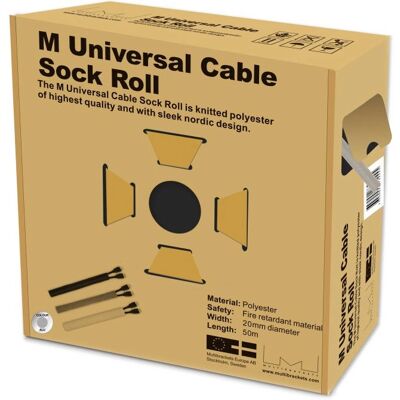 Multibrackets 2445 Cable Sleeve - Silver - Cable Sleeve Multibrackets 2445 Cable Sleeve - Silver - Cable Sleeve