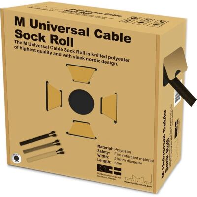 Multibrackets Model 2452 Cable Sleeve - Cable Management - Black Multibrackets Model 2452 Cable Sleeve - Cable Management - Black