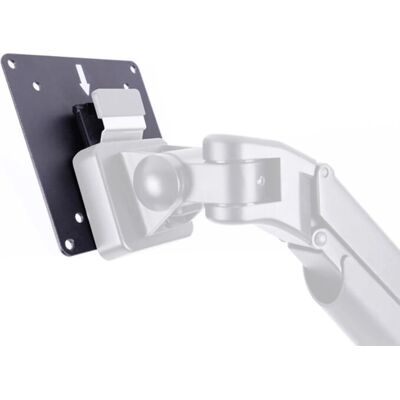Multibrackets 9529 Monitorhalterung Zubehör - VESA Schnellwechselplatte Schwarz Multibrackets 9529 Monitorhalterung Zubehör - VESA Schnellwechselplatte Schwarz