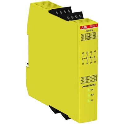 ABB Jokab BSR11 Sicherheitsrelais - Sicherheitsschalter - 24V ABB Jokab BSR11 Sicherheitsrelais - Sicherheitsschalter - 24V