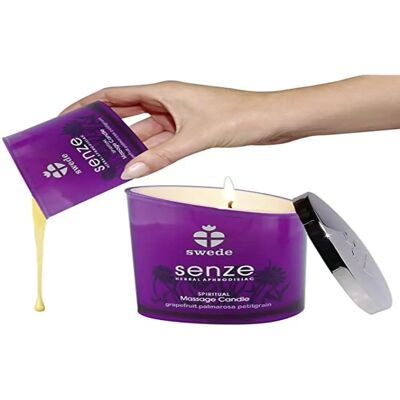 Swede Senze Vela de Masaje Espiritual - Relajante, 150ml Swede Senze Vela de Masaje Espiritual - Relajante, 150ml