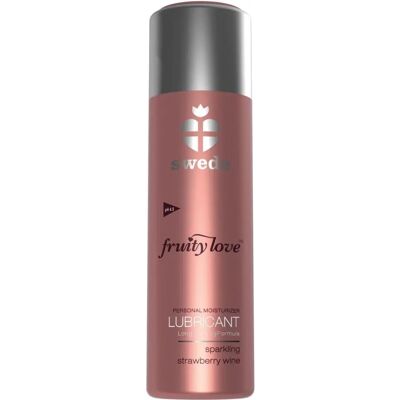 Lubrificante Fruity Love di Swede - Vino Fragola Frizzante - 100ml Lubrificante Fruity Love di Swede - Vino Fragola Frizzante - 100ml
