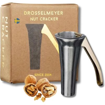Drosselmeyer Nussknacker - Silber-Gold - 11x9x5 cm - Nussknacker Drosselmeyer Nussknacker - Silber-Gold - 11x9x5 cm - Nussknacker