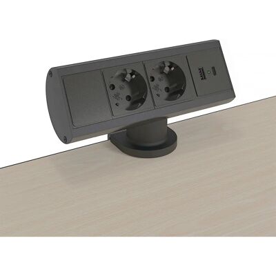 Kondator 935-D2CC Verlängerung - 2 Steckdosen, 1,5 m Kabel Kondator 935-D2CC Verlängerung - 2 Steckdosen, 1,5 m Kabel