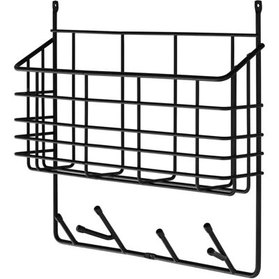 Maze Mitten Shelf S Veggskap - Liten Svart Oppbevaringsløsning Maze Mitten Shelf S Veggskap - Liten Svart Oppbevaringsløsning