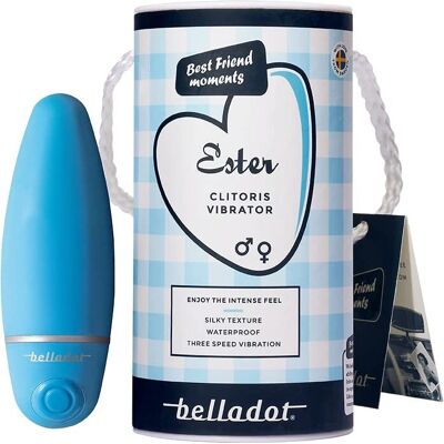 Belladot Ester Blå K-vibrator - Klitorisstimulator Belladot Ester Blå K-vibrator - Klitorisstimulator