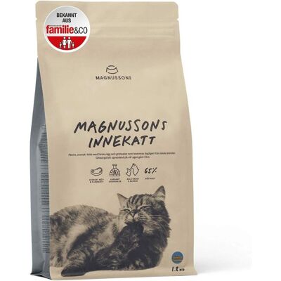 Innekattmat - Nötkött & Grönsaker - 1,8kg Innekattmat - Nötkött & Grönsaker - 1,8kg