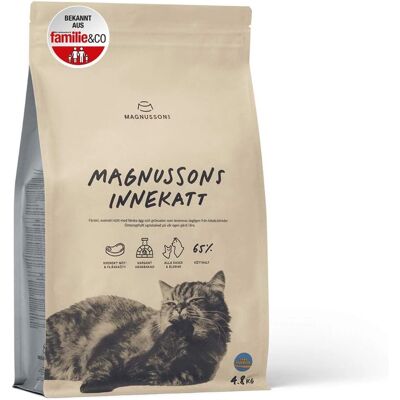 Magnusson Inomhuskattmat - 4,8kg - Torrfoder för katter Magnusson Inomhuskattmat - 4,8kg - Torrfoder för katter