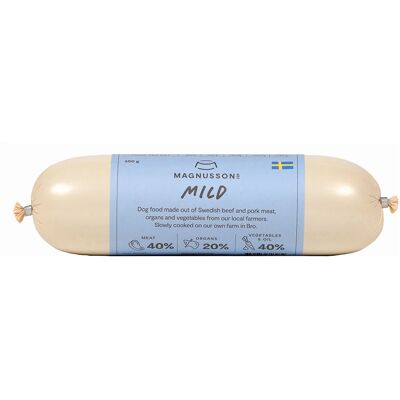Magnusson Svensk kött- och griskött hundfoder - 650 g - Mild Magnusson Svensk kött- och griskött hundfoder - 650 g - Mild