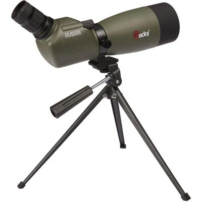 ROCKY Vattentät Spotting Scope 20-60x60 med Bordstativ ROCKY Vattentät Spotting Scope 20-60x60 med Bordstativ