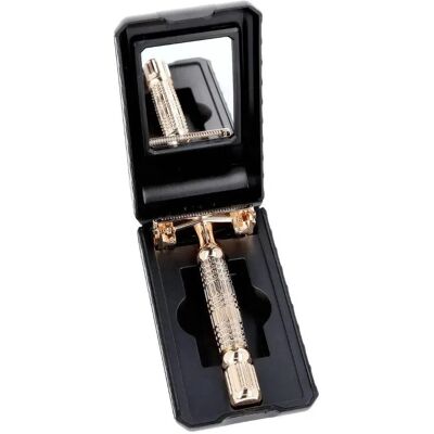Beard Monkey Twist Razor - Rose Gold - Barbermaskine Beard Monkey Twist Razor - Rose Gold - Barbermaskine