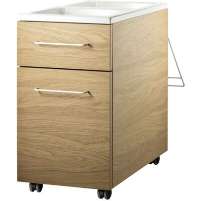 String Furniture - Rullende oppbevaringsenhet - beige - Kontoroppbevaring String Furniture - Rullende oppbevaringsenhet - beige - Kontoroppbevaring