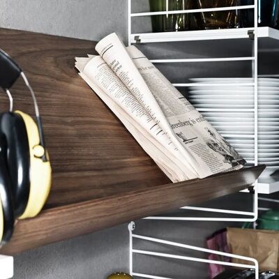 String Furniture Magasinholder - Hvit - 58x30cm - Produktkategori String Furniture Magasinholder - Hvit - 58x30cm - Produktkategori