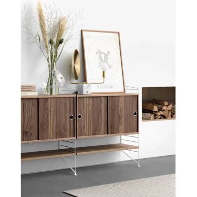 String Furniture Modulært Metall Beige - 85/115/200cm - Hyllesystem String Furniture Modulært Metall Beige - 85/115/200cm - Hyllesystem
