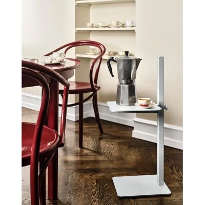 String Aluminium Beige Side Table - Side Table String Aluminium Beige Side Table - Side Table
