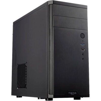 Fractal Design CORE 1100 - PC-Gehäuse - Schwarz - Micro-ATX, Mini-ITX Fractal Design CORE 1100 - PC-Gehäuse - Schwarz - Micro-ATX, Mini-ITX