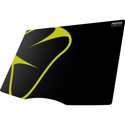 Mionix Sargas M - Tapis de souris gaming - Jaune - 370x260mm - Publicité Mionix Sargas M - Tapis de souris gaming - Jaune - 370x260mm - Publicité