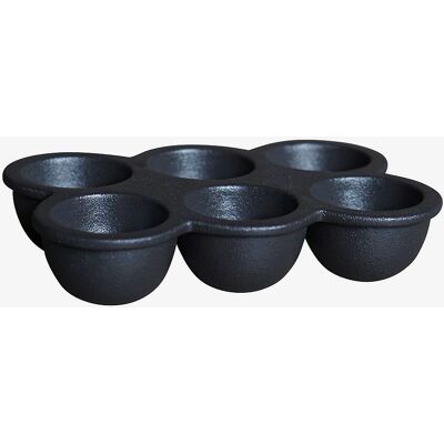 DBKD Eggeholder Egg tray - Svart Unisex Gjutjern DBKD Eggeholder Egg tray - Svart Unisex Gjutjern