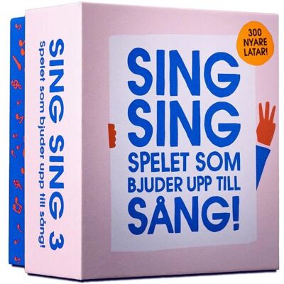 Ninja Print Sing Sing 3 - 300 Sånger - Roligt Karaoke Spel Ninja Print Sing Sing 3 - 300 Sånger - Roligt Karaoke Spel