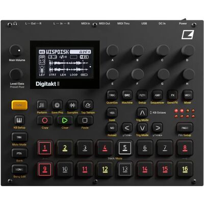 Elektron Digitakt II - Drum Computer - 16 Tracks Elektron Digitakt II - Drum Computer - 16 Tracks
