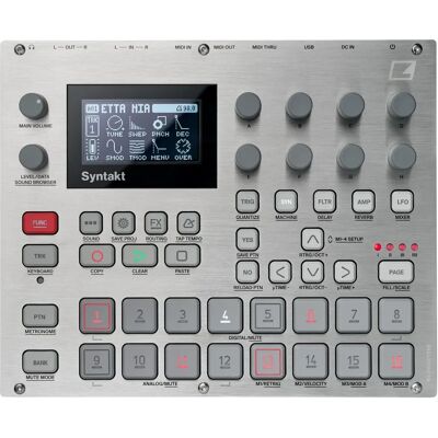 Elektron Syntakt E25 Remix Edition - Synthétiseur - Publicité Elektron Syntakt E25 Remix Edition - Synthétiseur - Publicité