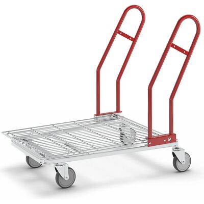 Carrello di trasporto Kongamek - 200kg, Pieghevole, Struttura in acciaio Carrello di trasporto Kongamek - 200kg, Pieghevole, Struttura in acciaio