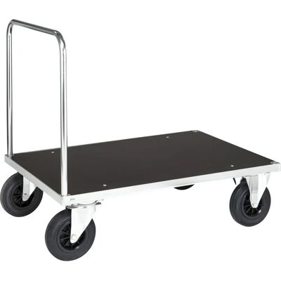 Carrello piattaforma zincato Kongamek - 1000x700x900mm - Robusto, Zincato Carrello piattaforma zincato Kongamek - 1000x700x900mm - Robusto, Zincato