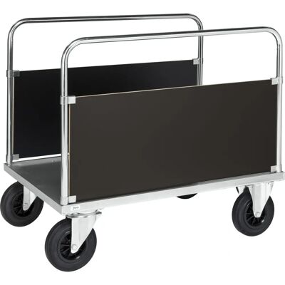 Carrello piattaforma Kongamek - 1000x700x900mm con superficie di carico e 2 pareti laterali - Carrello Carrello piattaforma Kongamek - 1000x700x900mm con superficie di carico e 2 pareti laterali - Carrello