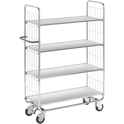 Carrello Multiuso Kongamek - Mensole Regolabili, Capienza 250kg Carrello Multiuso Kongamek - Mensole Regolabili, Capienza 250kg