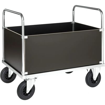 Carrello piattaforma zincato Kongamek KM531 - Scatola alta Carrello piattaforma zincato Kongamek KM531 - Scatola alta