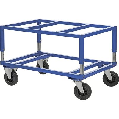 Kongamek Carrello Pallet - Regolabile in Altezza - Blu Kongamek Carrello Pallet - Regolabile in Altezza - Blu