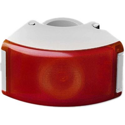 Feu arrière Bookman Curve Blanc 22-42mm - Lampe arrière vélo - Publicité Feu arrière Bookman Curve Blanc 22-42mm - Lampe arrière vélo - Publicité