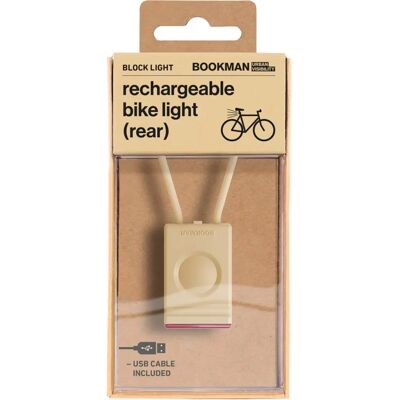 Bookman Marque Modèle Feu arrière - Lampe vélo compacte - Publicité Bookman Marque Modèle Feu arrière - Lampe vélo compacte - Publicité