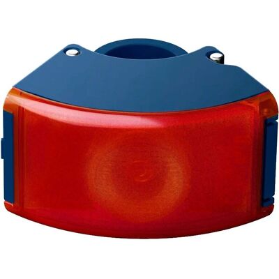 Feu arrière Bookman Bleu - Convient pour 22-42mm - 37 lumens - Publicité Feu arrière Bookman Bleu - Convient pour 22-42mm - 37 lumens - Publicité