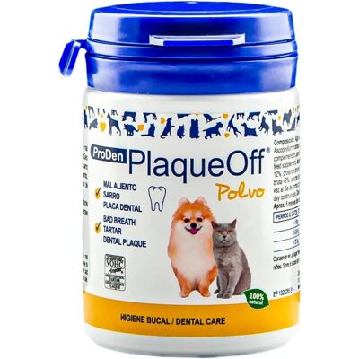 Swedencare Plaqueoff Pó - Higiene bucal de animais Swedencare Plaqueoff Pó - Higiene bucal de animais