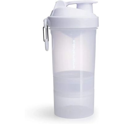 SmartShake Original2GO - 600 ml Sportshaker - Weiß SmartShake Original2GO - 600 ml Sportshaker - Weiß
