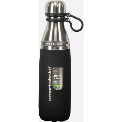 SmartShake - RETAIN - Nero/Argento - 500ml - Bottiglia SmartShake - RETAIN - Nero/Argento - 500ml - Bottiglia