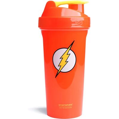 SmartShake Lite DC Comics The Flash 800ml Shaker Bottle SmartShake Lite DC Comics The Flash 800ml Shaker Bottle