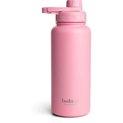 SmartShake Bohtal Bouteille de Sport Isolée - 960 ml - Rose SmartShake Bohtal Bouteille de Sport Isolée - 960 ml - Rose