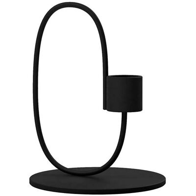 Cooee Design Swoop Porte-bougie - Noir - Porte-bougie Cooee Design Swoop Porte-bougie - Noir - Porte-bougie