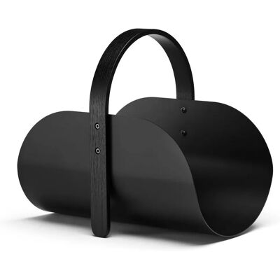 Cooee Design Coș de lemne - Stocare modernă, manuală din stejar Cooee Design Coș de lemne - Stocare modernă, manuală din stejar